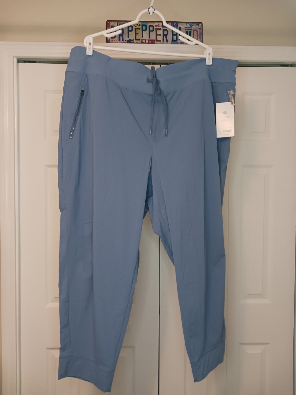 NWT Athleta Blue Trekkie North Jogger Pants Size 26